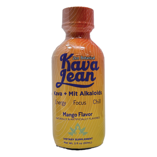 Zen Botanical Kava Lean — Mango Flavor (2 fl oz)