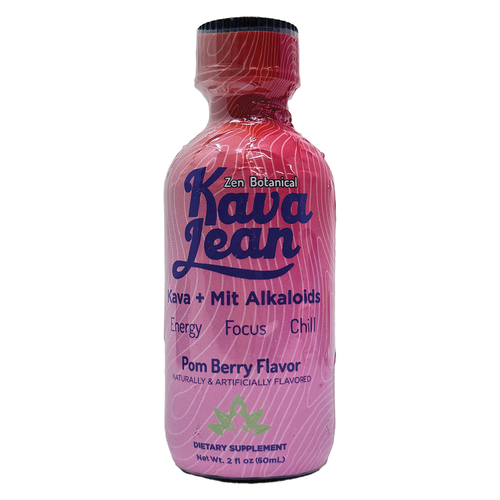 Zen Botanical Kava Lean — Pom Berry Flavor (2 fl oz)
